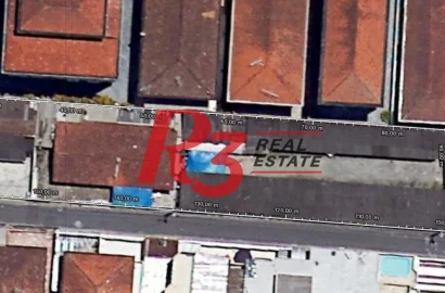 Terreno à venda, 936 m² por R$ 4.260.000,00 - Boqueirão - Santos/SP