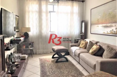 Cobertura à venda, 215 m² por R$ 900.000,00 - Boqueirão - Santos/SP