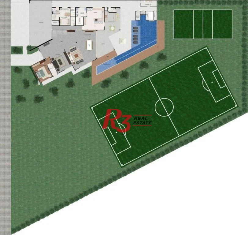 Casa com 6 dormitórios à venda, 1000 m² por R$ 13.900.000,00 - Acapulco - Guarujá/SP