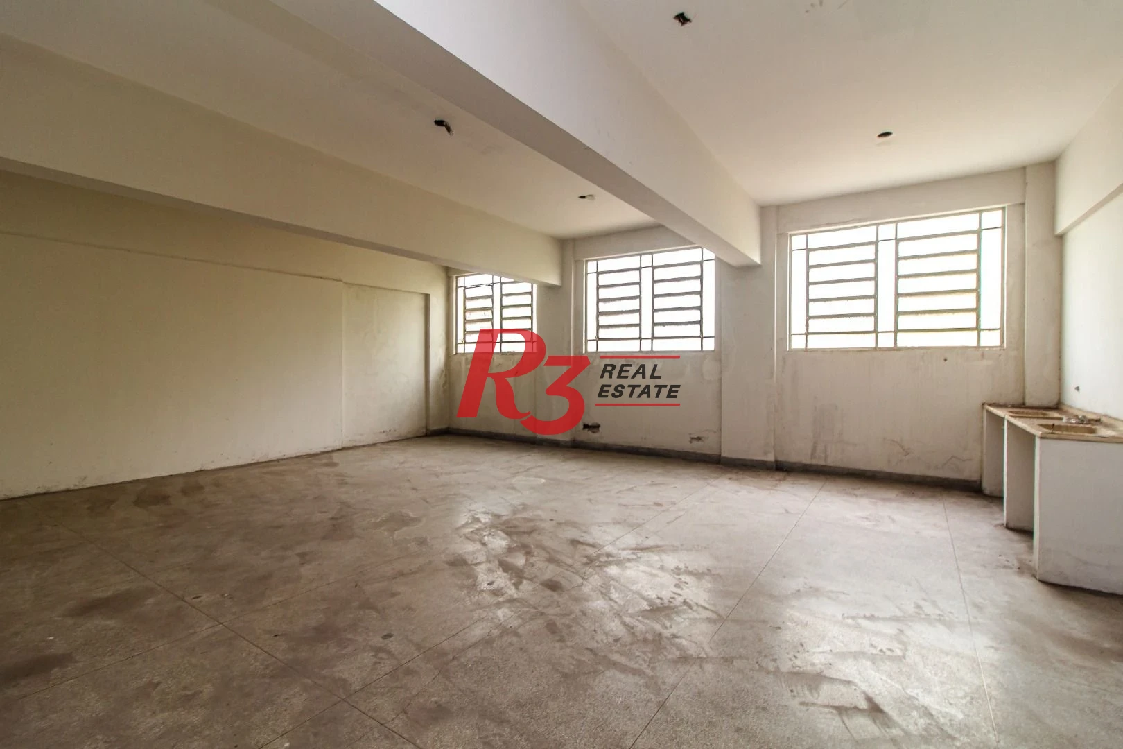 Andar Corporativo para alugar, 779 m²- Centro - Santos/SP