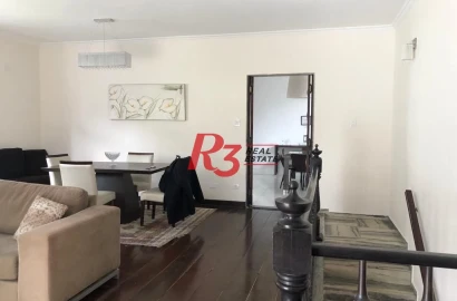 Casa com 4 dormitórios à venda, 200 m² - Boqueirão - Santos/SP