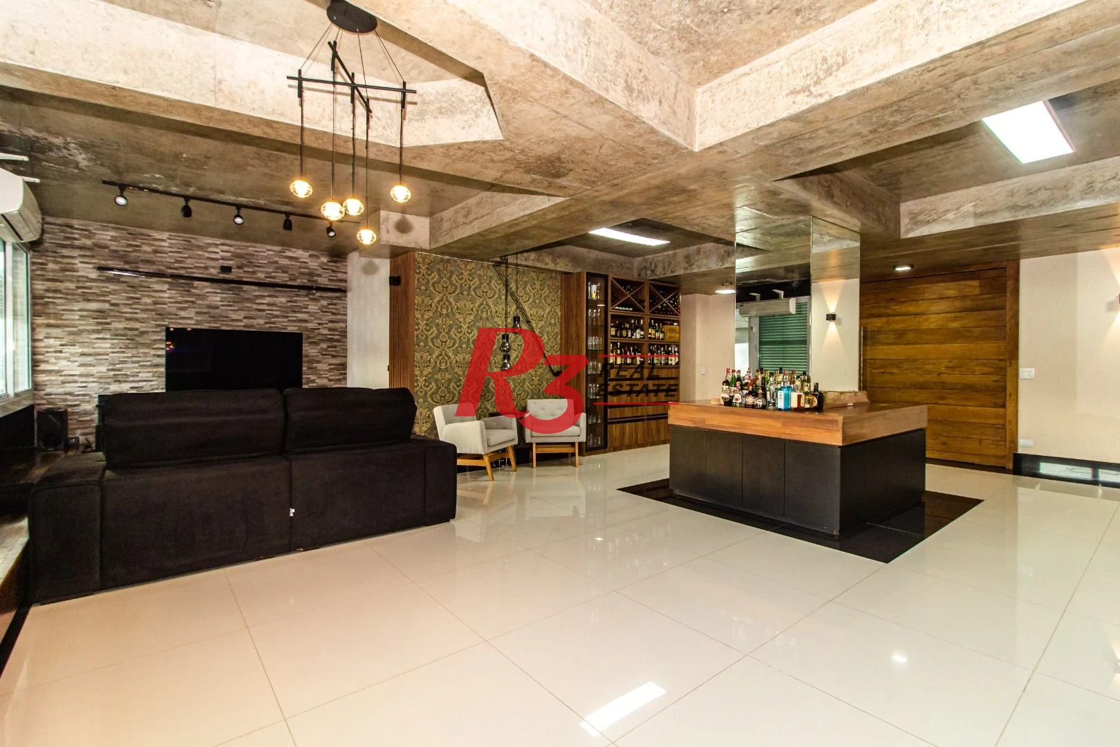 Apartamento com 5 dormitórios à venda, 320 m² por R$ 2.250.000,00 - Itararé - São Vicente/SP