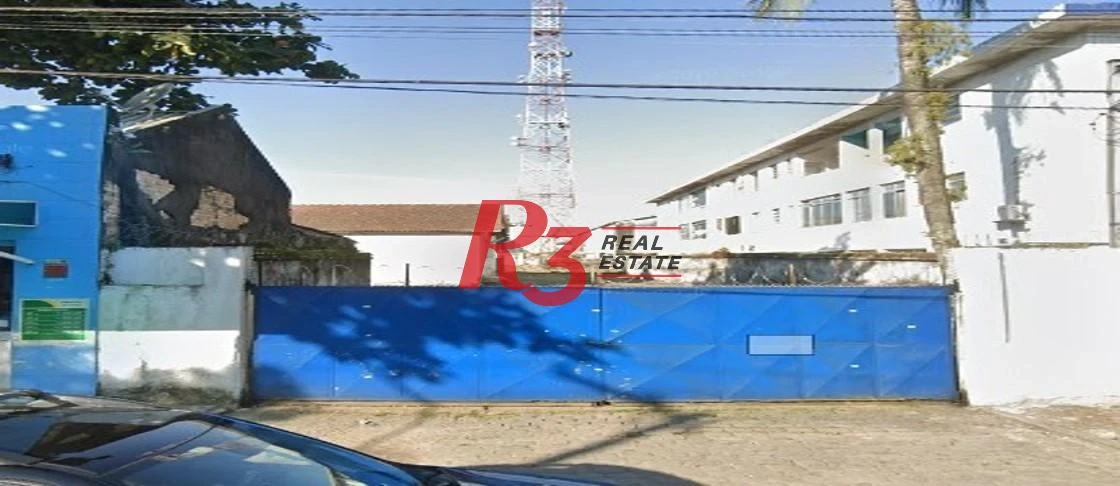 Terreno para alugar, 3909 m² por R$ 80.000,00/mês - Vila Matias - Santos/SP