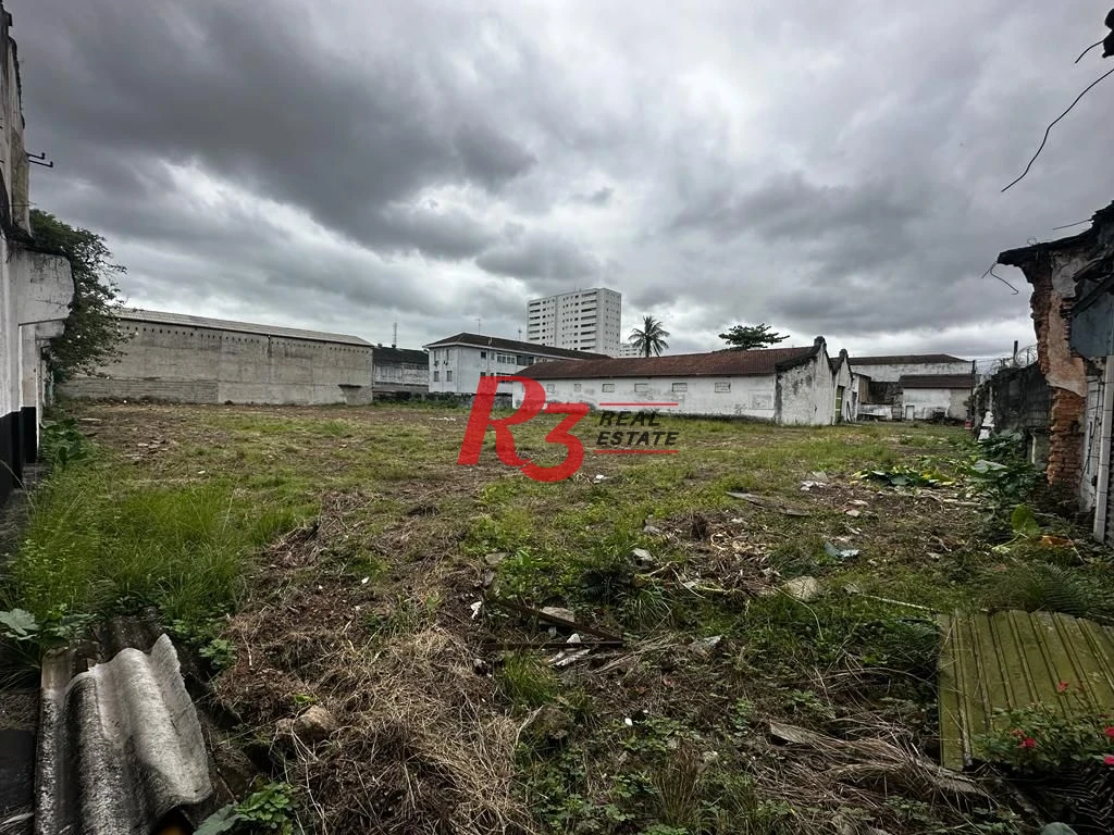 Terreno para alugar, 3909 m² por R$ 80.000,00/mês - Vila Matias - Santos/SP