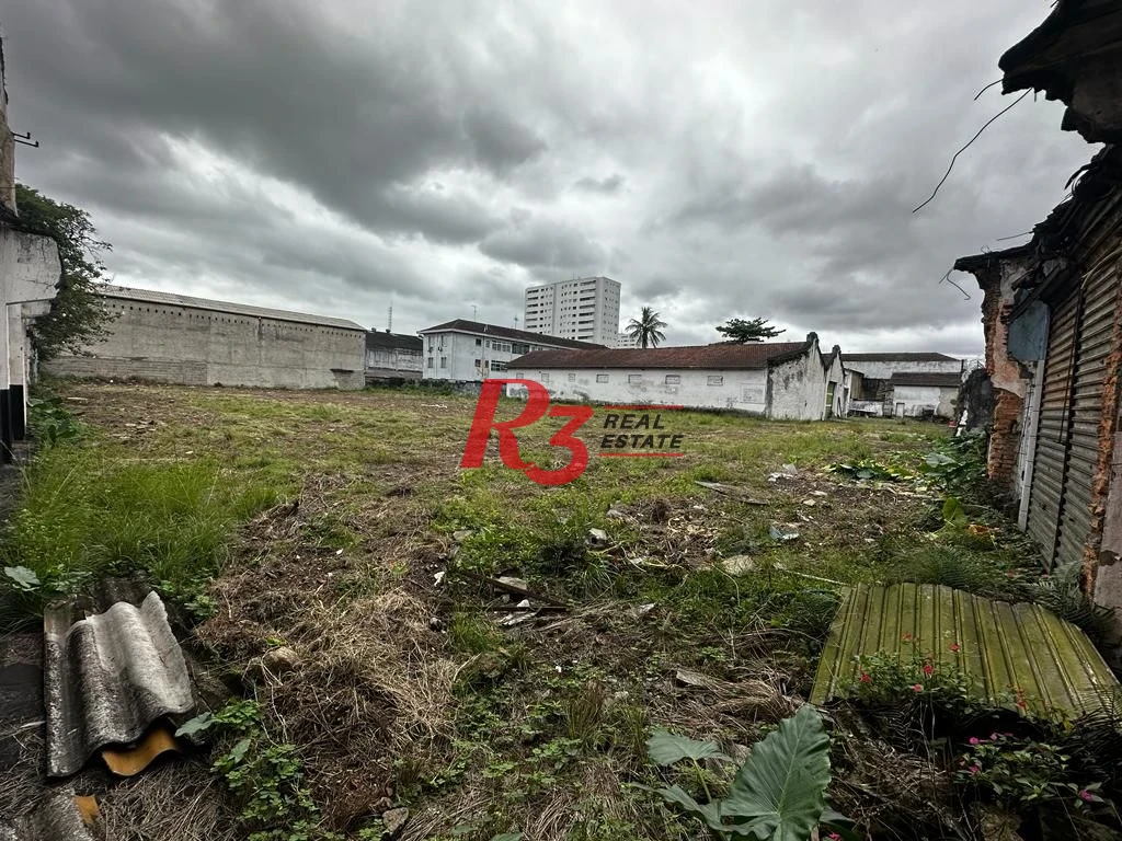 Terreno para alugar, 3909 m² por R$ 80.000,00/mês - Vila Matias - Santos/SP