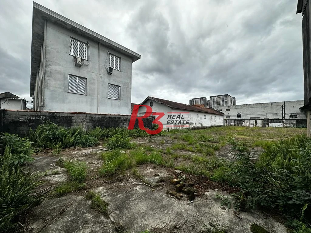 Terreno para alugar, 3909 m² por R$ 80.000,00/mês - Vila Matias - Santos/SP