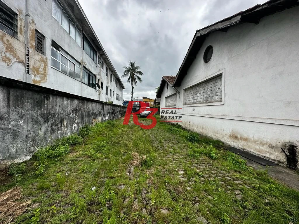 Terreno para alugar, 3909 m² por R$ 80.000,00/mês - Vila Matias - Santos/SP