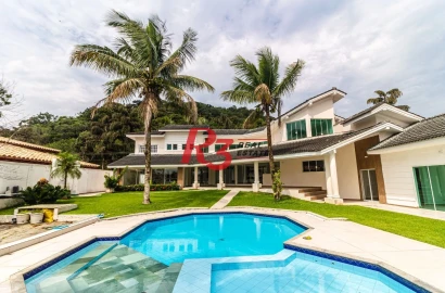 Casa com 5 dormitórios à venda, 1000 m² por R$ 13.400.000,00 - Santo Amaro - Guarujá/SP