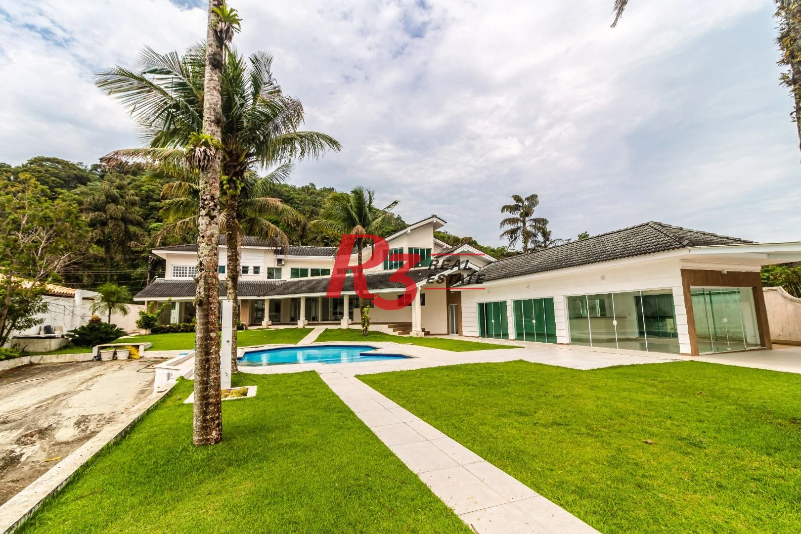 Casa com 5 dormitórios à venda, 1000 m² por R$ 13.400.000,00 - Santo Amaro - Guarujá/SP