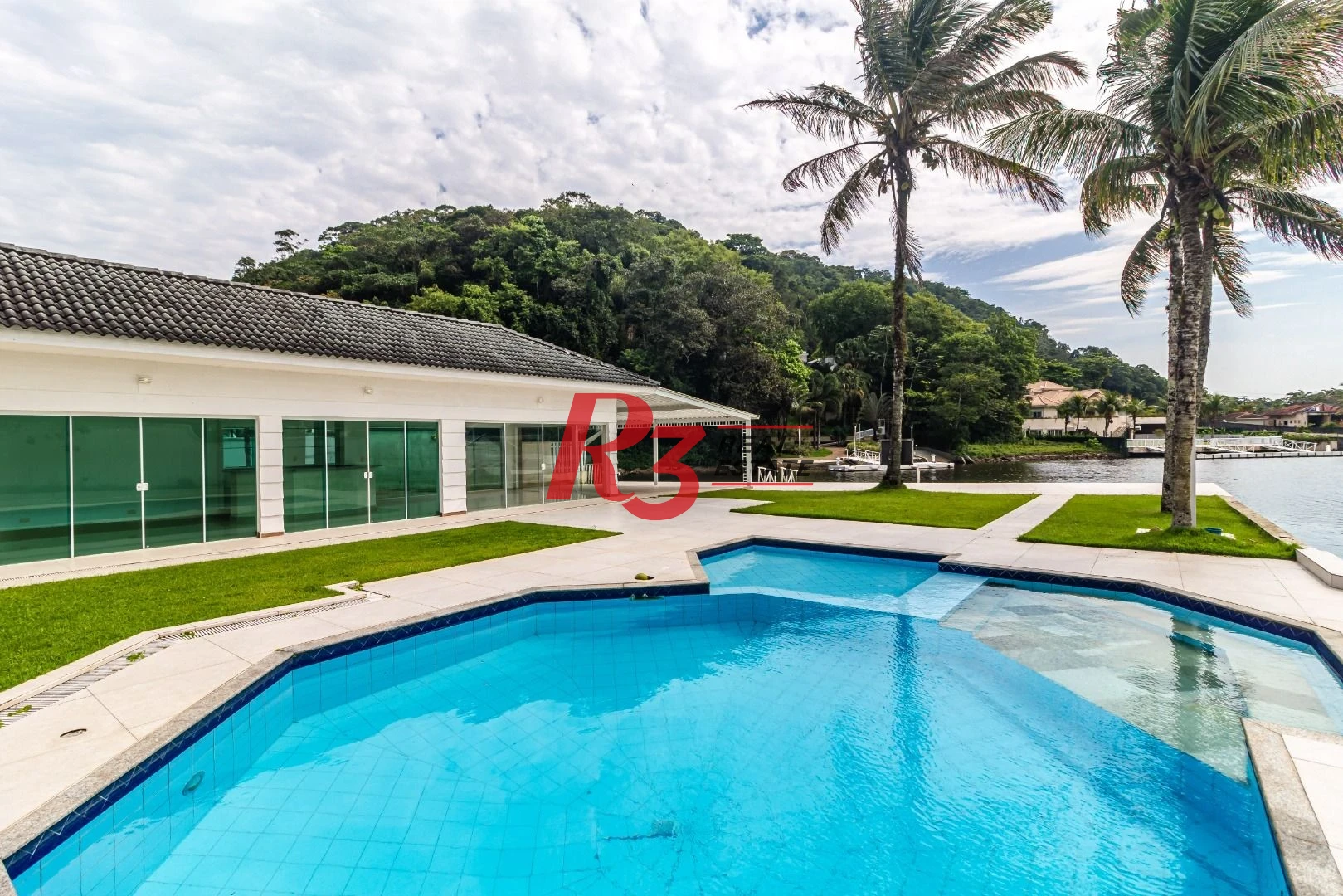 Casa com 5 dormitórios à venda, 1000 m² por R$ 13.400.000,00 - Santo Amaro - Guarujá/SP