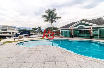 Casa com 5 dormitórios à venda, 900 m² por R$ 13.400.000,00 - Santo Amaro - Guarujá/SP