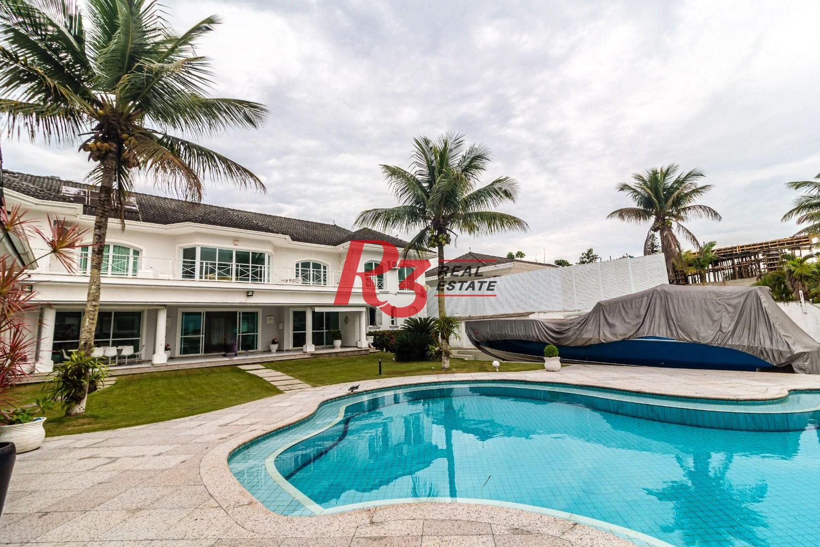 Casa com 5 dormitórios à venda, 900 m² por R$ 13.400.000,00 - Santo Amaro - Guarujá/SP