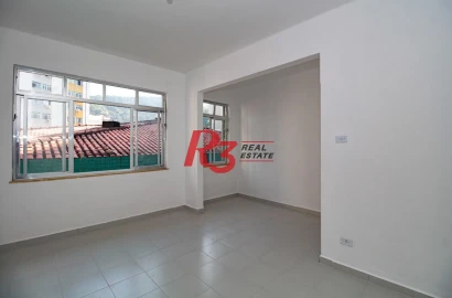 Apartamento com 1 dormitório à venda, 76 m² por R$ 272.000,00 - José Menino - Santos/SP