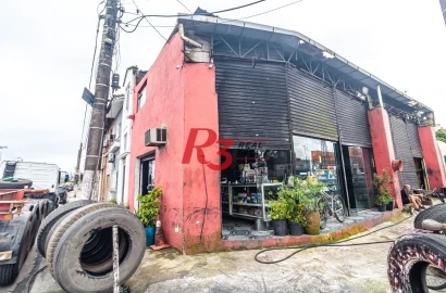Casa comercial com 2 dormitórios à venda, 234 m² - Estuário - Santos/SP