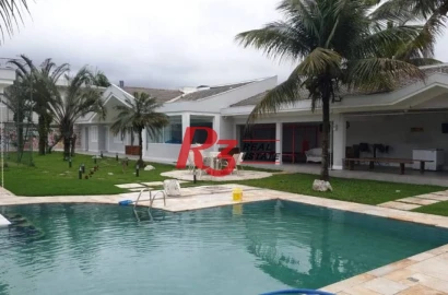 Casa, 628 m² - venda por R$ 10.800.000,00 ou aluguel por R$ 26.900,00/mês - Acapulco - Guarujá/SP