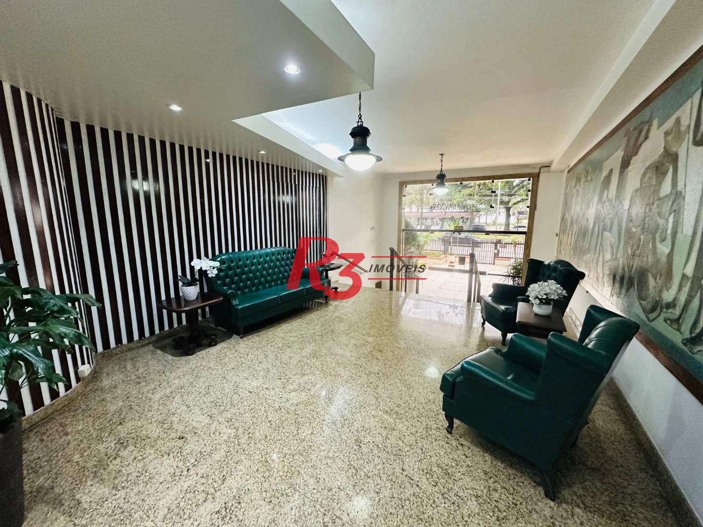 Apartamento com 2 dormitórios para alugar, 90 m² por R$ 4.500,00/mês - Boqueirão - Santos/SP