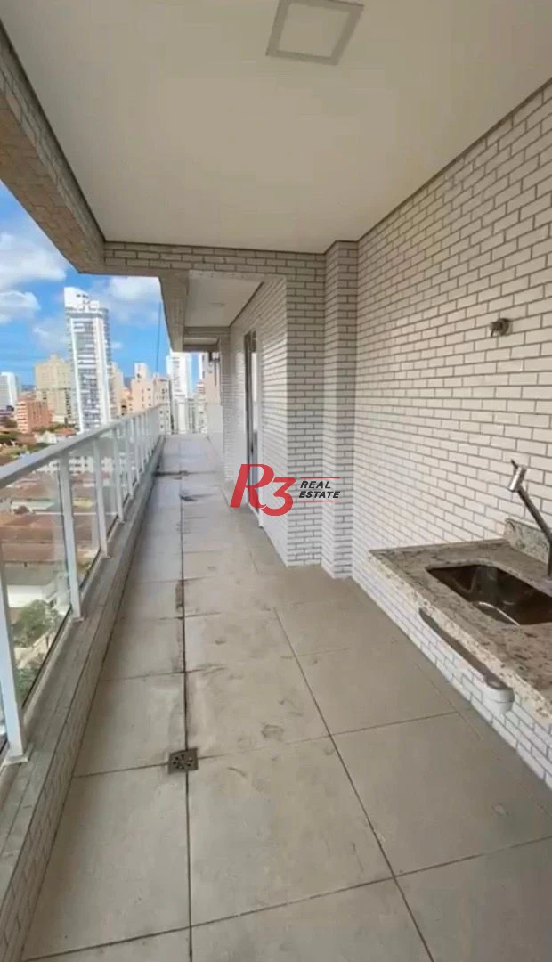 Apartamento Garden à venda, 70 m² por R$ 690.000,00 - Boqueirão - Santos/SP