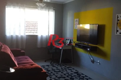 Village com 2 dormitórios à venda, 100 m² - Marapé - Santos/SP
