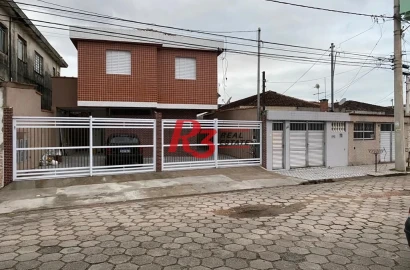 Sobrado com 2 dormitórios à venda, 60 m² por R$ 272.000,00 - Parque São Vicente - São Vicente/SP