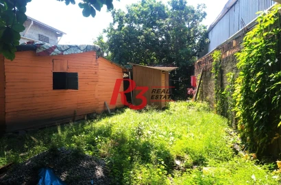 Terreno à venda, 320 m² - Estuário - Santos/SP