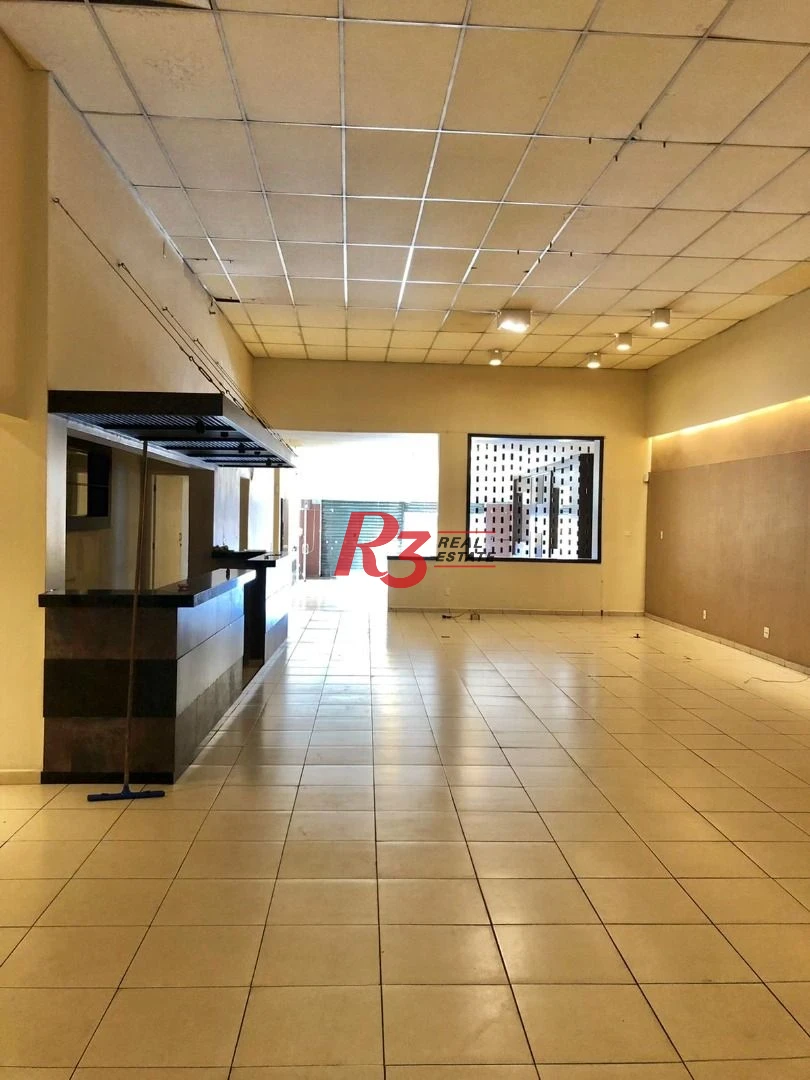 Loja, 384 m² - venda por R$ 2.600.000,00 ou aluguel por R$ 10.200,00/mês - Centro - Santos/SP