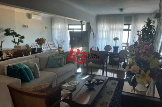 Apartamento com 4 dormitórios à venda, 276 m² por R$ 1.600.000,00 - Itararé - São Vicente/SP