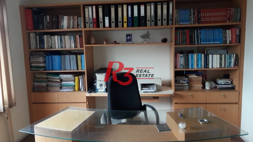 Sala mobiliada à venda, 27 m² - Embaré - Santos/SP