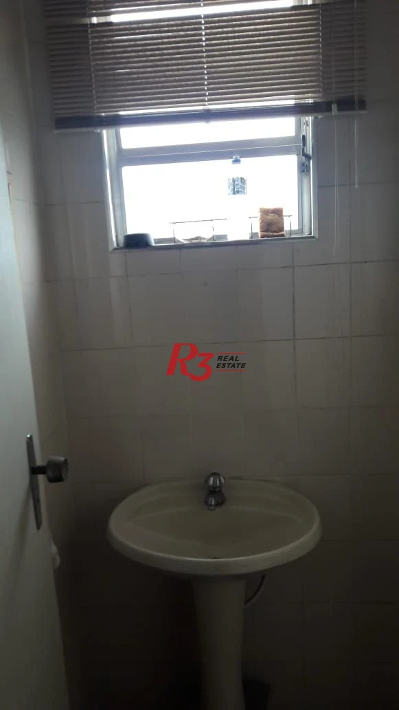 Sala mobiliada à venda, 27 m² - Embaré - Santos/SP