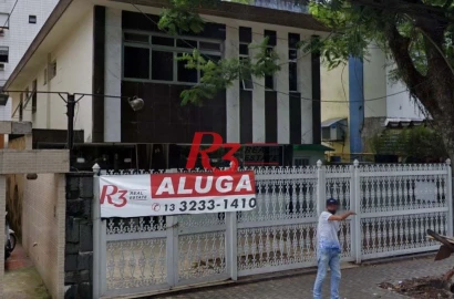 Sobrado com 10 dormitórios para alugar, 376 m² por R$ 9.000,00/mês - Ponta da Praia - Santos/SP