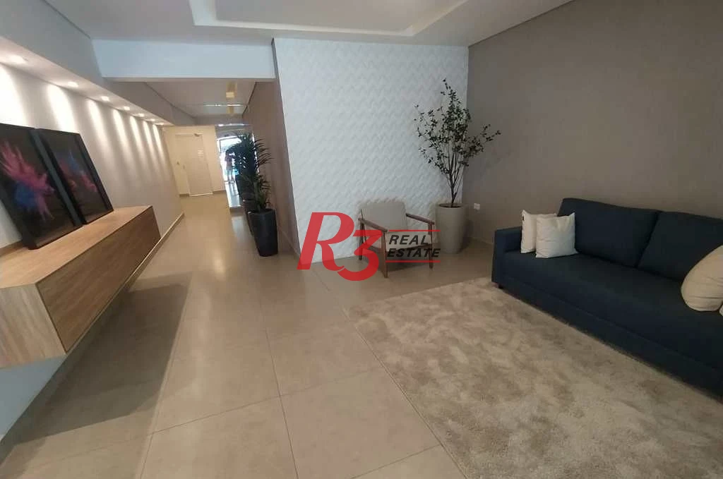 Apartamento com 2 dormitórios à venda, 68 m² - Campo Grande - Santos/SP