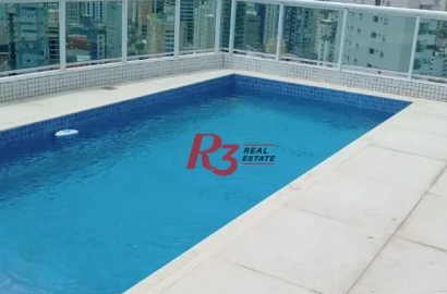 Cobertura à venda, 289 m² por R$ 3.990.000,00 - Gonzaga - Santos/SP