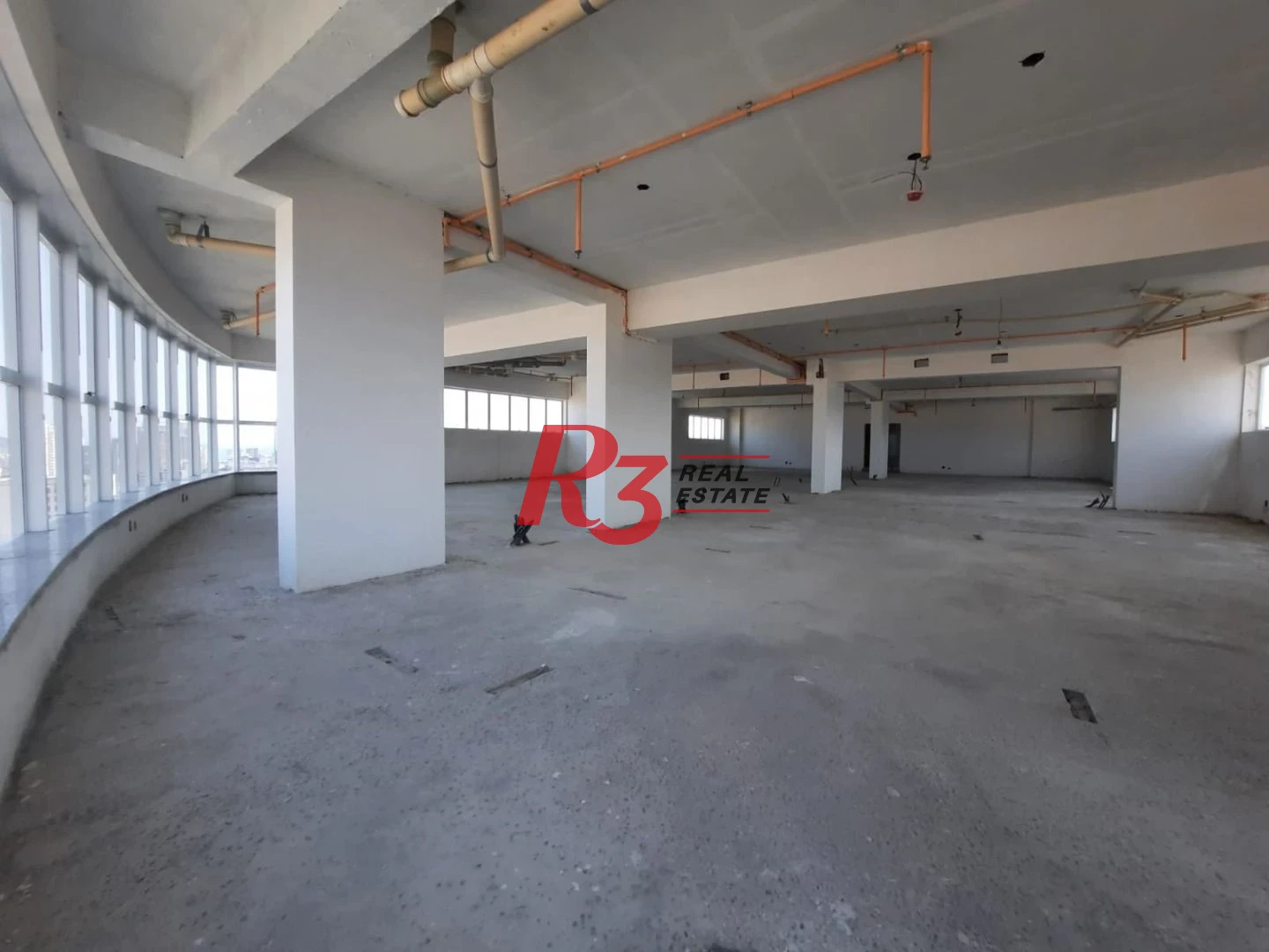 Andar Corporativo para alugar, 564 m² por R$ 36.800,53/mês - Vila Matias - Santos/SP