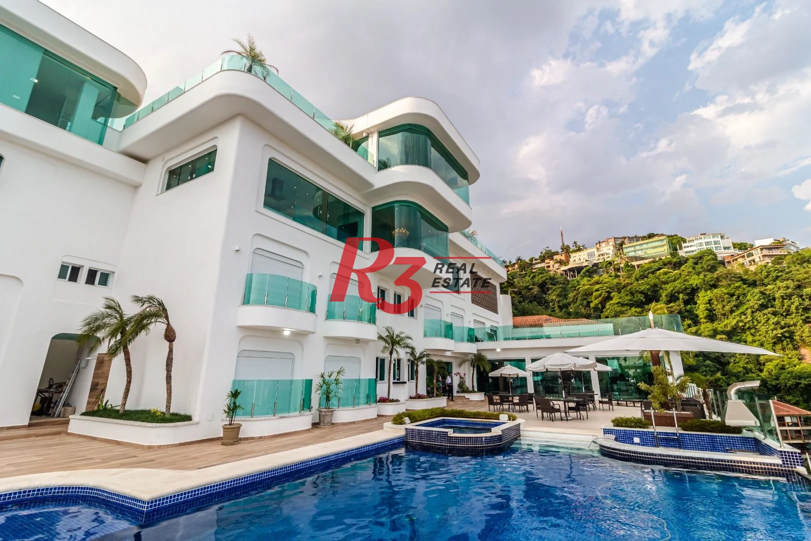 Casa com 11 dormitórios, 2800 m² - venda por R$ 35.000.000,00 ou aluguel por R$ 180.000,00/mês - Morro Santa Terezinha - Santos/SP