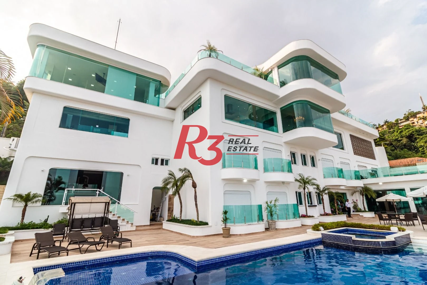 Casa com 11 dormitórios, 2800 m² - venda por R$ 35.000.000,00 ou aluguel por R$ 180.000,00/mês - Morro Santa Terezinha - Santos/SP
