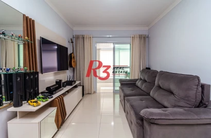 Apartamento com 2 dormitórios à venda, 87 m² - Vila Assunção - Praia Grande/SP