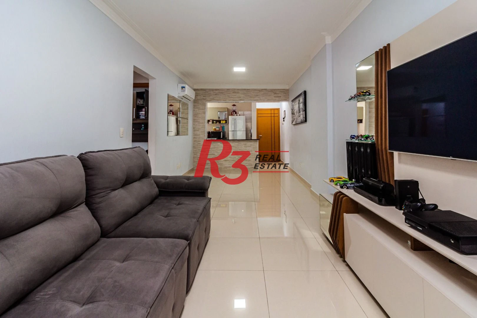 Apartamento com 2 dormitórios à venda, 87 m² - Vila Assunção - Praia Grande/SP