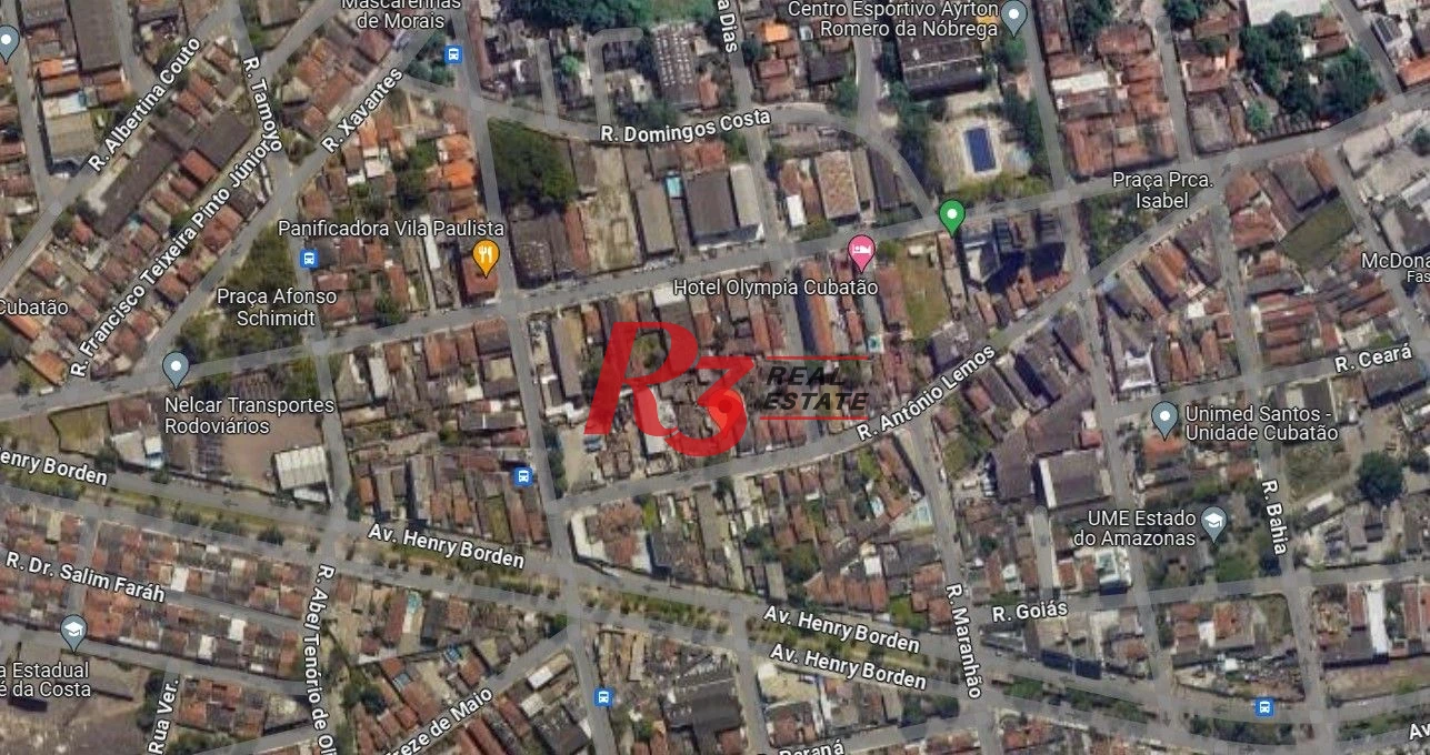Terreno, 1500 m² - venda por R$ 2.200.000,00 ou aluguel por R$ 30.000,00/mês - Vila Paulista - Cubatão/SP
