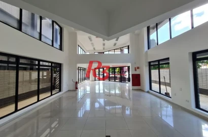 Loja, 382 m² - venda por R$ 3.500.000,00 ou aluguel por R$ 21.816,00/mês - Boqueirão - Santos/SP