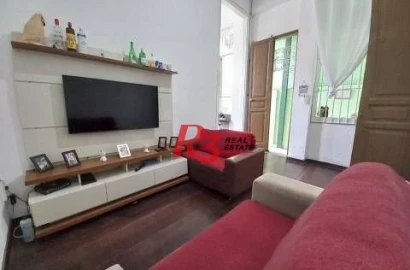 Casa com 1 dormitório à venda, 212 m² por R$ 320.000,00 - Centro - Santos/SP