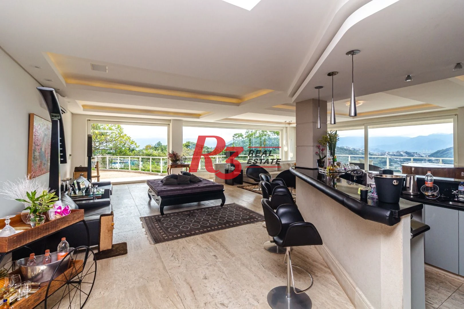 Casa no Condomínio Santa Terezinha com 5 suiítes à venda, 1200 m² - Vista espetacular