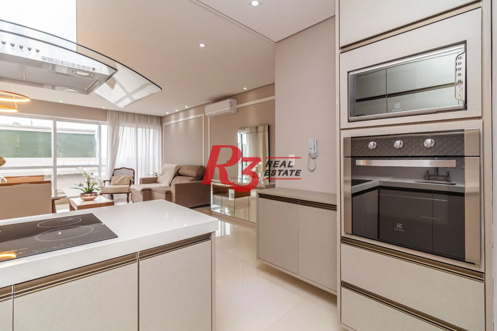 Apartamento com 2 dormitórios para alugar, 96 m² por R$ 10.500,00/mês - Aparecida - Santos/SP