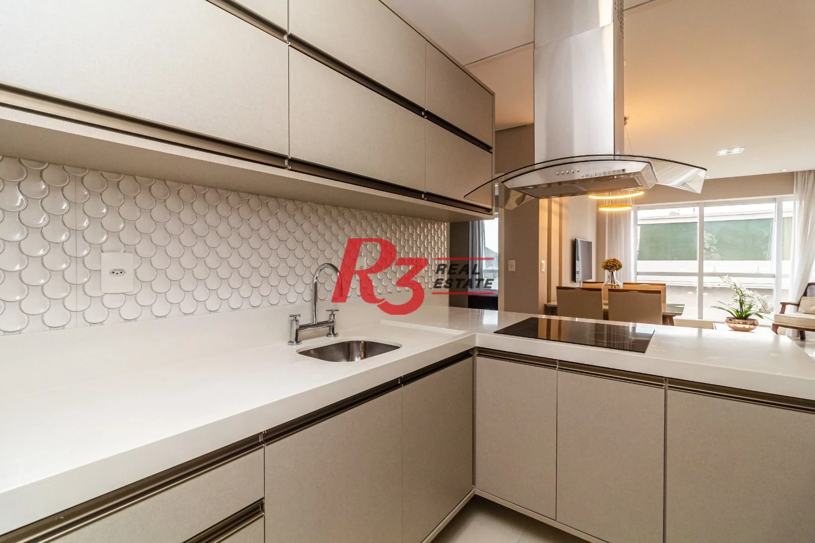 Apartamento com 2 dormitórios para alugar, 96 m² por R$ 10.500,00/mês - Aparecida - Santos/SP