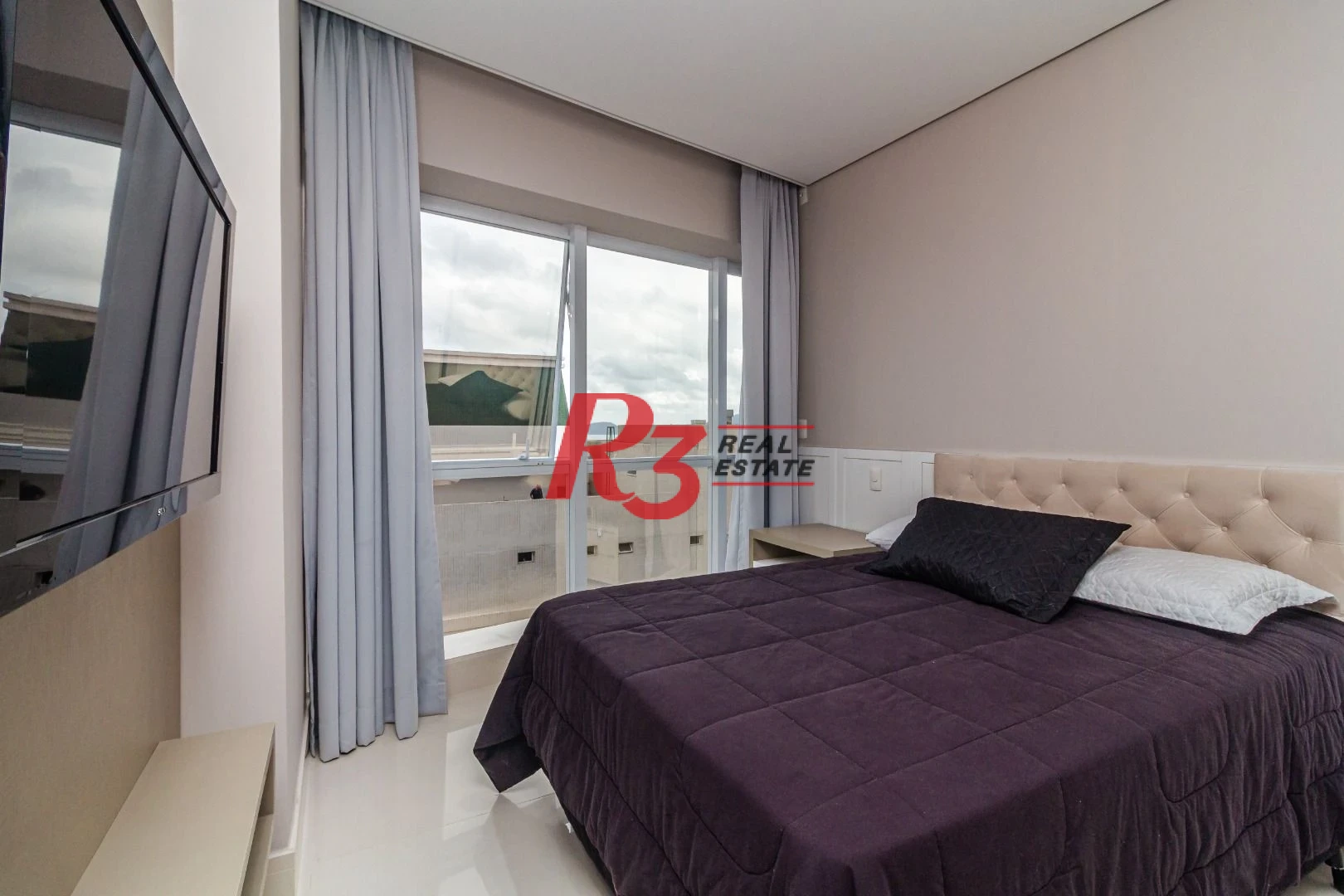 Apartamento com 2 dormitórios para alugar, 96 m² por R$ 10.500,00/mês - Aparecida - Santos/SP
