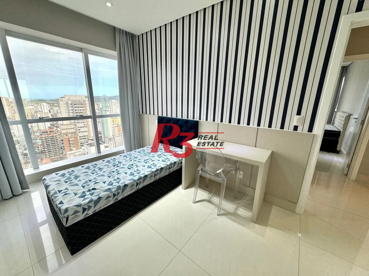 Apartamento com 2 dormitórios para alugar, 96 m² por R$ 10.500,00/mês - Aparecida - Santos/SP
