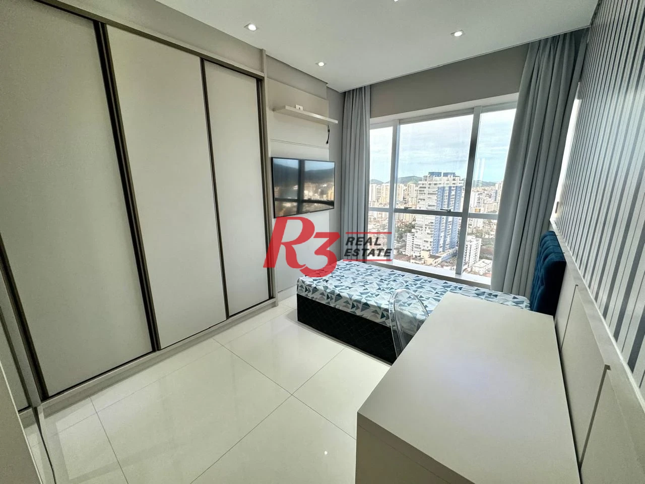 Apartamento com 2 dormitórios para alugar, 96 m² por R$ 10.500,00/mês - Aparecida - Santos/SP