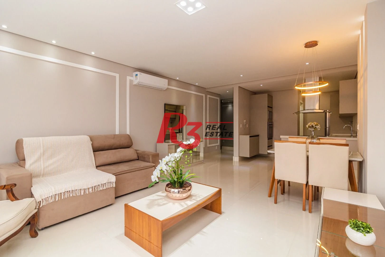 Apartamento com 2 dormitórios para alugar, 96 m² por R$ 10.500,00/mês - Aparecida - Santos/SP