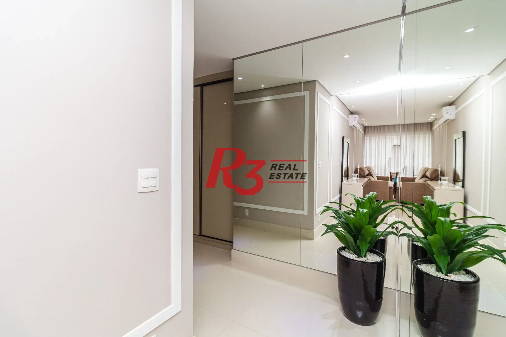 Apartamento com 2 dormitórios para alugar, 96 m² por R$ 10.500,00/mês - Aparecida - Santos/SP