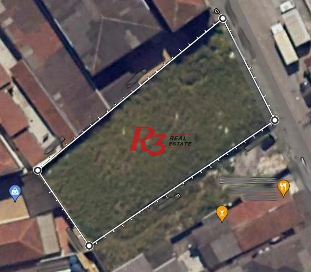 Terreno para alugar, 833 m² por R$ 10.853,58/mês - Vila Paulista - Cubatão/SP