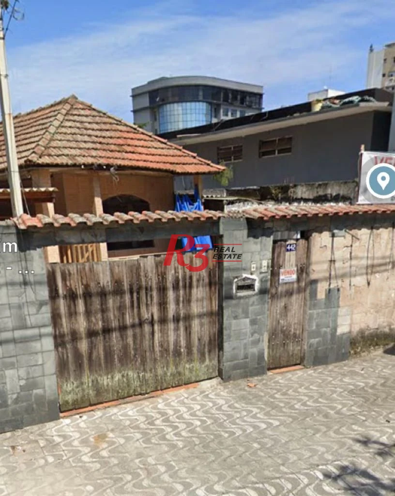 Terreno à venda, 450 m² - Ponta da Praia - Santos/SP