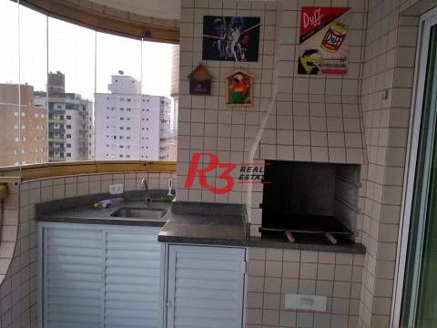 Apartamento em Praia Grande com 3 dormitórios à venda - Vila Assunção - Praia Grande/SP